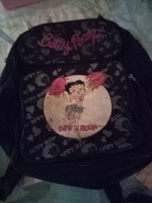 Betty Boop Cheerleader Backpack