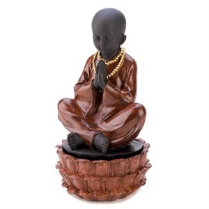 Sitting Monk Treasure Box