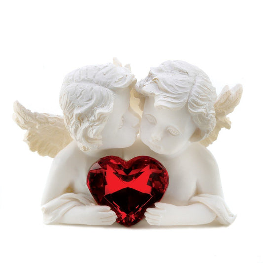 Two In Love Cherub Figurine